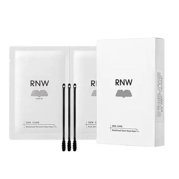 Blackhead nose patch combination patch (10 pieces), 3-step pore melting and soothing patch, blackhead removal tool.