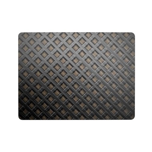 Carbon Fiber Laptop Skin Compatible with Microsoft Surface Laptop 8 13" (2025) - Black Wall - Premium 3M Vinyl Protective Wrap Decal Cover - Easy to Apply | Crafted in The USA by MightySkins