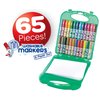 Crayola Pip Squeaks Marker Set (65ct), Mini Washable Markers for Kids, Kids Art Supplies for School, Kids Travel Activity, 4+