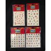 Assorted Nail Decals Package 4 (12-Pack)