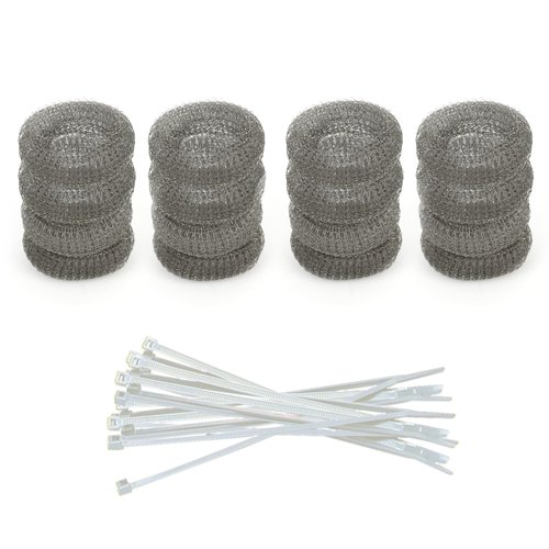 12 Pieces Lint Traps Washing Machine Quality Snares for Laundry and Rust Proof Stainless Steel Mesh with Ties Hose Filter Screen Sock Catcher
