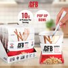 The Gluten Free Brothers Protein Oatmeal Cups - Gluten Free Apple Cinnamon Oatmeal Pouches – Instant Hot Breakfast Cereal in a Pop-Up Cup - Non GMO, Soy Free, Vegan, 2 Oz (6 Count)
