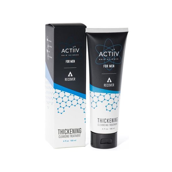 ACTIIV Recover Thickening Cleansing Hair Loss Shampoo Treatment for Men, 7 Fl oz (Packaging May Vary)
