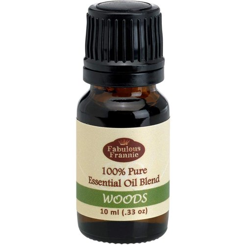 Fabulous Frannie Woods Essential Oil Blend 100% Pure, Undiluted Essential Oil Blend Grade - 10 ml A perfect blend of Cedarwood, Cypress and Pine Essential Oils
