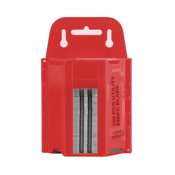 Zeluga 19-138 100 Pc. SK2 Steel Utility Hook Blade with Wall Mountable Dispenser