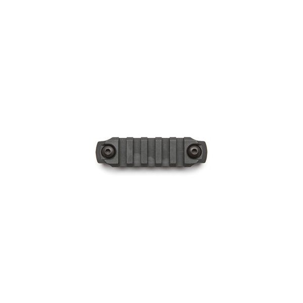 Bravo Company Rail Section Polymer Picatinny Rail Section, Black, Mlok Compatible, 3"