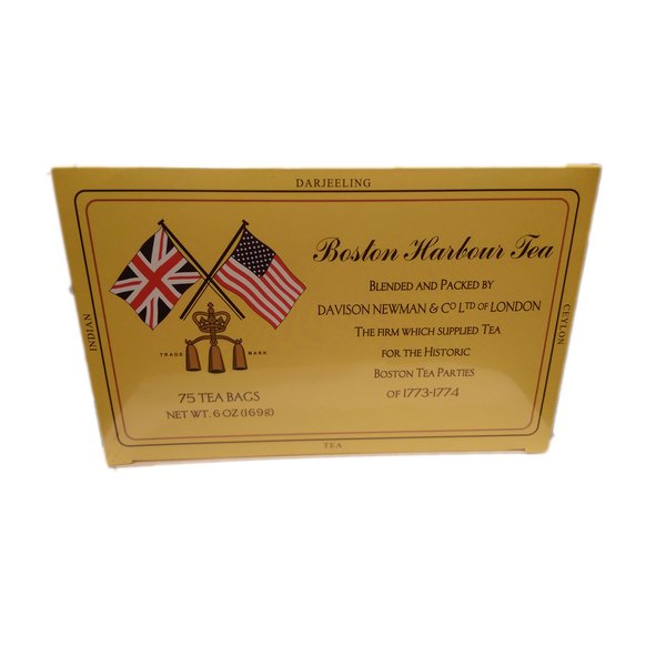 Boston Harbour English Black Tea in Individual Serving Bags (75 Tea Bags)