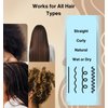 Ancloy Detangling Hair Brush Adults & Kids, Detangler Brush for Curly Hair, Black Natural Texture Hair, Straight, Wet or Dry Hair, Hair Brush Shower for Women, Men & Kids