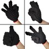 WULI PEACH Hair Curl Sponge Gloves, Magic Curly Barber Curling Twist Sponge Gloves Brush, Hair Brush Sponges for Black Men Curls Natural Hair Women(Double-Dided)