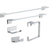 DELTA Vero -towel Ring, Chrome, -bathroom Accessories, 77746 Polished Chrome, 2.91 x 6.5 x 6.5 Inches