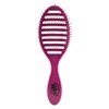 Wet Brush Speed Dry Hair Brush - Sangria (Free Spirit) - Vented Design and Ultra Soft HeatFlex Bristles Are Blow Dry Safe With Ergonomic Handle Manages Tangle and Uncontrollable Hair - Pain-Free