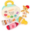 GUND Baby My Little Artist 5-Piece Plush Playset with Rattle, Squeaker and Crinkle Plush Toys, Sensory Toy for Babies and Newborns, 7.5”