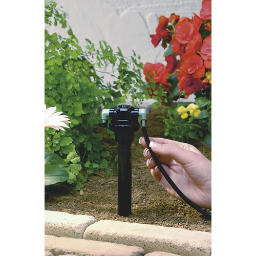 Orbit 4-Port Water Drip Irrigation Manifold for 1/4" Tube, Dripping Line - 67005