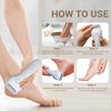 SoleLux Electric Callus Remover for Foot, Electric Foot Scrubber Dead Skin Remover for Foot Care with 3 Rollers, Waterproof 60mAh Rechargeable Foot Callus Remover for Hard Cracked Dry Dead Skin