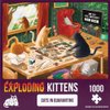 Cats in Quarantine Jigsaw Puzzle by Exploding Kittens - 1000 Pieces Jigsaw Puzzle for Adults, Teens, and Kids - Cat Puzzle, Funny Puzzle, Art Puzzle