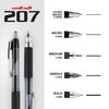 Uniball Signo 207 Impact Stick Gel Pen, 12 Black Pens, 1.0mm Bold Point Gel Pens - School and Office Supplies, Japanese Ink Pens, Journaling Pens, Smooth Writing Pens, Teacher Pens