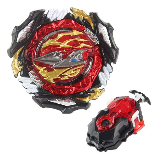 Battling Tops Burst B-197 Booster Divine Belial Nx.Ad-3 with Right/Left Spin Bey Blades Launcher, Gaming Top Spinning Toy Gift for Boys (B-197)