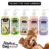 Alpha Dog Series Puppy Grooming Natural Dog Shampoo and Conditioner with Aloe Vera, pH balanced Shampoo for Dogs, Tear-Free, Moisturizing Dog Shampoo for Sensitive Skin - 26.4 Oz