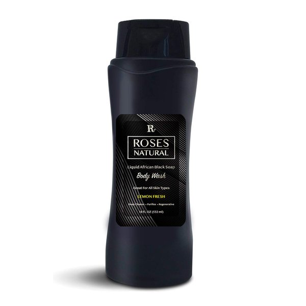 African Black Soap Body Wash (LEMON FRESH)