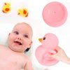 Jumbo Rubber Duck Bath Toy - Giant Ducks Big Duckie Baby Shower Birthday Party Favors 8-Inches (Pink)
