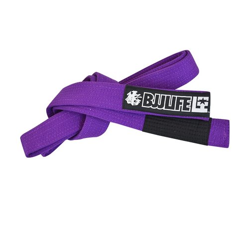 Combat Corner BJJ Life Pearl Weave BJJ Belt Purple A3