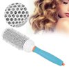Yctze Round Aluminum Tube Roller Comb, Hairdressing Styling Comb, Blowout & Blow Drying Hairstyle Tool, Moroccan Oil Brush for Hair Polish 45mm - Set of 55 (45# (single