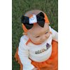 Thanksgiving Turkey Hair Bow for Girls
