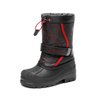 DREAM PAIRS Little Kid Kamick Black Red Mid Calf Waterproof Winter Snow Boots Size 13 M US Little Kid