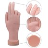 Hedume 3 Pack Practice Hand, Nail Trainning Practice Hand, Fake Hand for Nails Practice, Flexible Movable Fake Hand Manicure Practice Tool for Nail Art Training