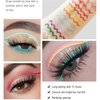 ONarisae eyeliner pencil retractable eyeliner creamy pigmented smudge proof eye liner pen shimmer Dark Green