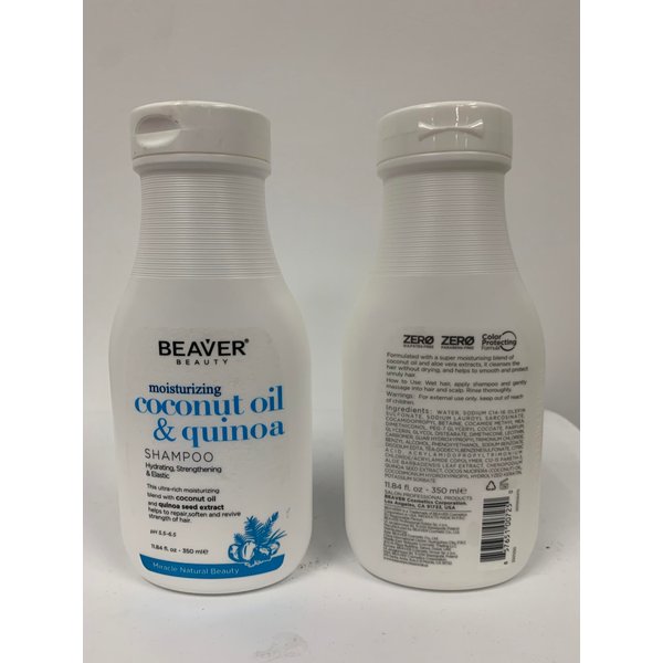 BEAVER Moisturizing Coconut Oil & Milk Shampoo AND Conditioner 350 ml