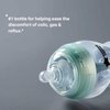 Tommee Tippee Advanced Anti-Colic Grow with Baby Bottle Set, 0m+, 5oz & 9oz Self-Sterilizing Bottles, Slow & Medium-Flow Breast-Like Nipples, Bottle Handles