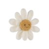 Apricot Lamb Baby Lovey Daisy Soft Rattle Toy, Plush Stuffed Flowers for Newborn Soft Over 0 Months (White Daisy, 8.5 Inches)