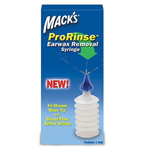 Macks Prorinse Earwax Removal Syringe (Pack of 3)