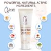Oeight Diaper Rash Cream Forte, Dermatologically Tested & Hypoallergenic Formula for Baby Skin with 100% Natural Active Ingredients, No Parabens & Unscented - for Mild to Severe Diaper Rash, 75ml