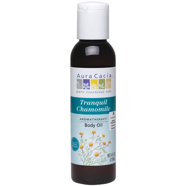 Aura Cacia Body Oil, Tranquil Chamomile, 4 Fluid Ounce