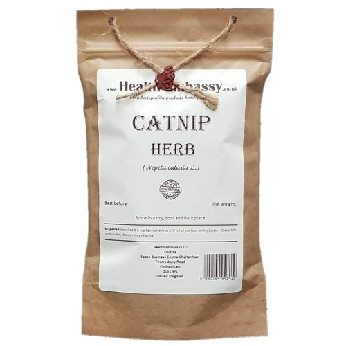 Health Embassy Catnip Herb | Nepeta Cataria L | Herbal Tea (50g)