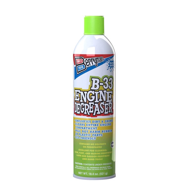 Berryman Products 1133 B-33 Engine Degreaser, 18.4 Ounce, (Single Unit)