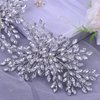 HAIPEI Bridal Wedding Hair comb Wedding Headpiece for Bride Rhinestone Wedding Headband Crystal Hair Accessories for Women and Girls (Silver), one size