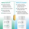 Pure Therapro Rx Methylated B Vitamins for Men and Women, Made in USA 2 Month Supply | Active Methyl B Complex Vitamins Including Methyl B12, Methylfolate, Benfotiamine, Choline, Niacin, TMG & More