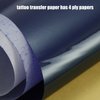 SOTICA 25PCS Tattoo Transfer Paper, Tattoo Stencil Papers Tracing Papers 4 Layer Premium Thermal Stencil Paper Tracing Paper for Makeup Printer Supplies(8.3×11.7inch)