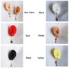 CHUANCI Soft Silicone Ear Model for Hearing aid 1:1 Human Ear Ear Model Simulation Display Props Teaching Tools Jewelry Display Earrings (On Pair White Color)