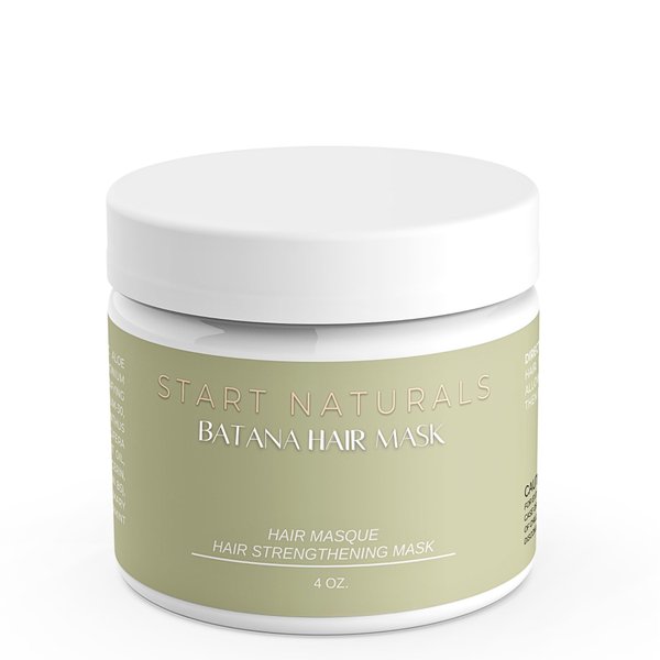 START NATURALS- Batana Oil for Hair Strength, Dr. Sebi 100% Pure & Natural Batana Oil from Honduras | Promotes Hair Wellness for Men & Women (Hair Mask)