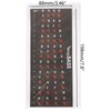 2 Sheet Guitar Fretboard Stickers 4 String Bass Guitar Fret Decals Bass Scales Stickers Fretboard Fingerboard Note Labels or Learning Notes Chords and Scales