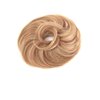 Christie Brinkey Hair Wrap (Pair of 2) - Color HT6 Dark Brown - Natural Tone6" Shoulder Length Official Heat Friendly Synthetic Textured Hairpiece Fun Bun Chignon Pedazo Envoltura de cabello