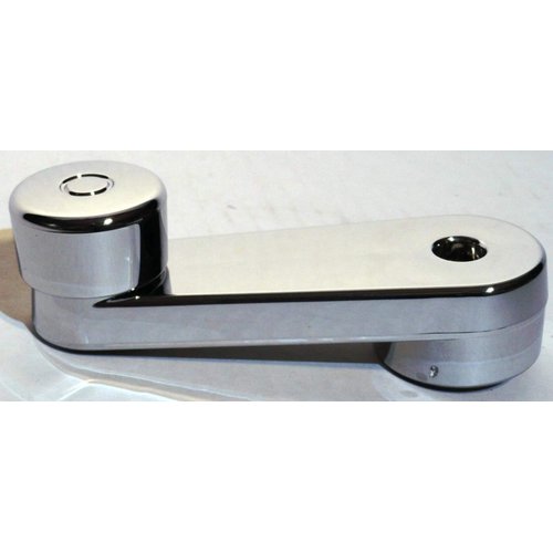 GG Grand General 56180 Chrome Plastic Window Crank for Freightliner FLD/Classic, No Crystal