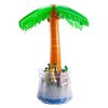 Zcaukya Inflatable Palm Tree Cooler, 60" Blow Up Palm Tree Cooler for Tropical Party Decorations, Hawaiian Party Supplies Pool Party Decorations