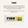 Rise Pea Protein Bar - Vegan Lemon Cashew | Breakfast Bar & Protein Snack 15g Protein Just 3 Whole Food Ingredients Non-GMO Gluten-Free Soy Free