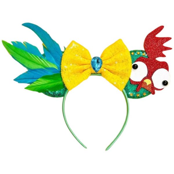 CLGIFT Minnie ears, Mickey ears, Princess Mouse ears, Mickey trip favor, birthday gifts, costume, cosplay, Princess ears (Hei Hei)