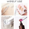 6 Pack Stainless Steel Makeup Spatula Foundation Liquid Foundation Mixer Face Cream Applicator Cosmetic Mixing Tool for Foundation Eye Shadow Cream